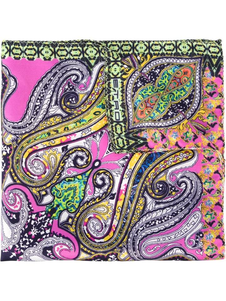 Etro Printed Neckerchief