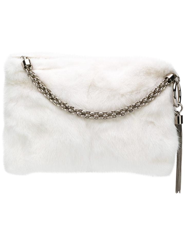 Jimmy Choo Callie Tote - White