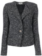 Isabel Marant Étoile - Single Breasted Jacket - Women - Cotton/polyamide/polyester/other Fibers - 38, Grey, Cotton/polyamide/polyester/other Fibers