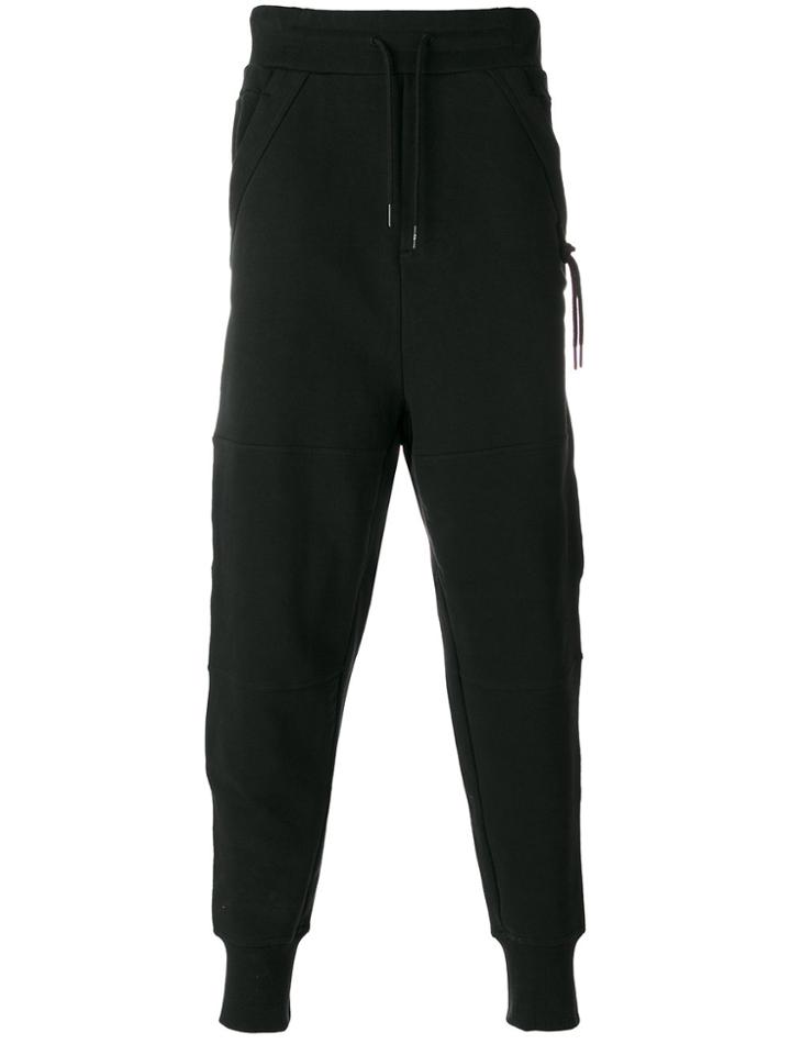 Y-3 Drop Crotch Pants - Black