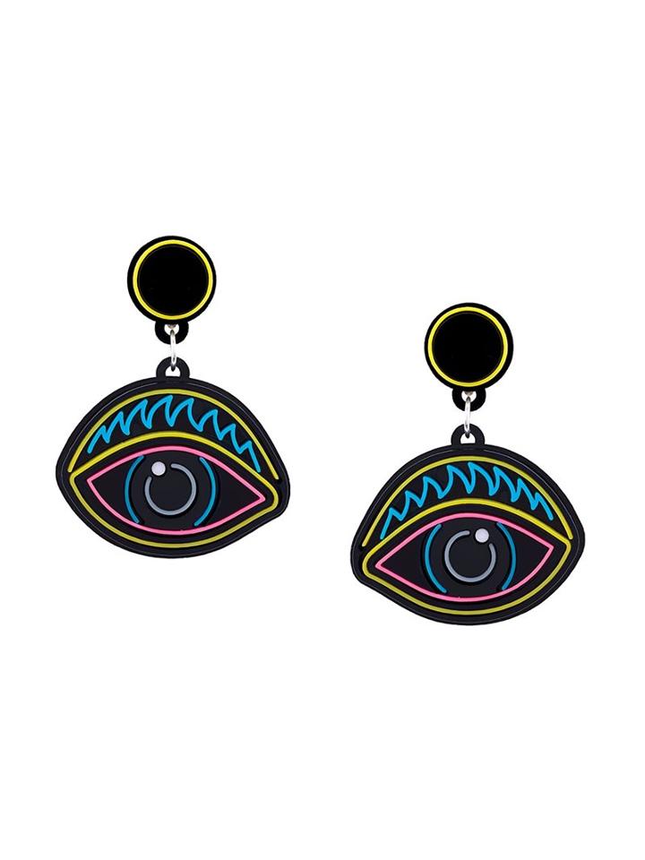 Yazbukey Eye Pendant Earrings