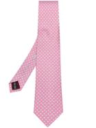 Salvatore Ferragamo Hippo Print Tie - Pink & Purple