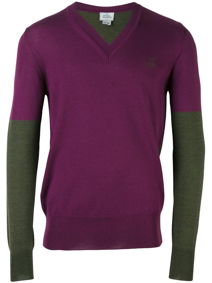 Vivienne Westwood Man Two-tone Sweater