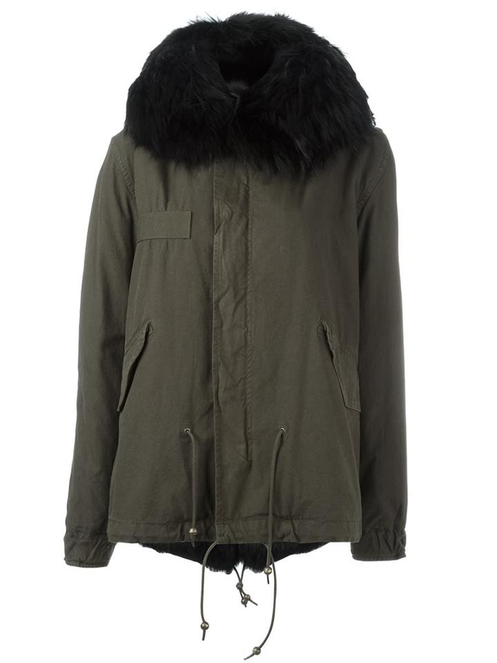 Mr & Mrs Italy Fur-trimmed Parka