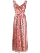In The Mood For Love Jasmine Sequin-embellished Gown - Pink