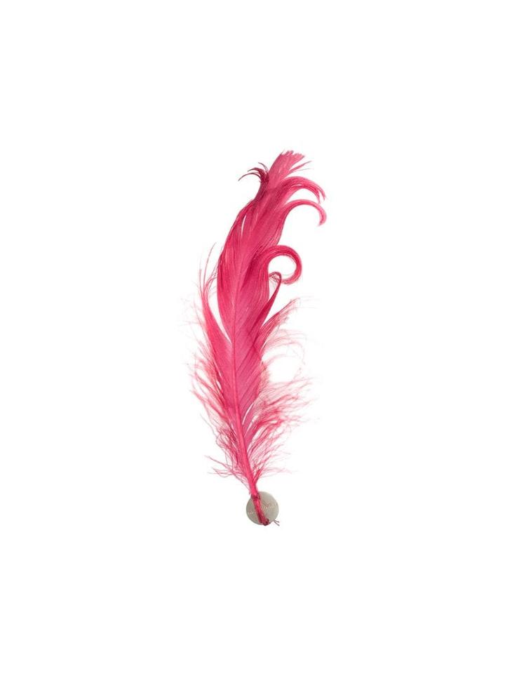 Ann Demeulemeester Quill Brooch - Red