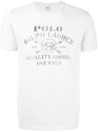 Polo Ralph Lauren Logo Print T-shirt, Men's, Size: Xl, Nude/neutrals, Cotton