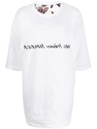 Mm6 Maison Margiela Reversible Oversized Dress - White