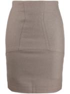 Alaïa Pre-owned 1990's Skirt - Neutrals
