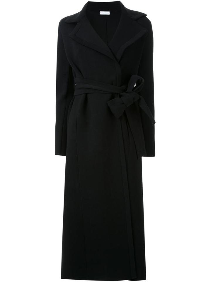 Scanlan Theodore Crepe Knit Maxi Coat