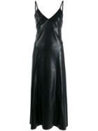 Nanushka Sleeveless V-neck Dress - Black