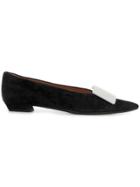Proenza Schouler Metal Plate Flats - Black