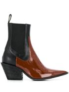 Haider Ackermann Leather Ankle Boots - Black