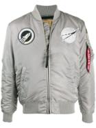 Alpha Industries Ma-1 Nasa Bomber Jacket - Grey
