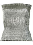 Georgia Alice Sublime Tube Top - Metallic