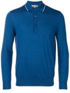 N.peal Longsleeved Polo Shirt - Blue
