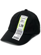 Emporio Armani Luggage Tag Cap - Black