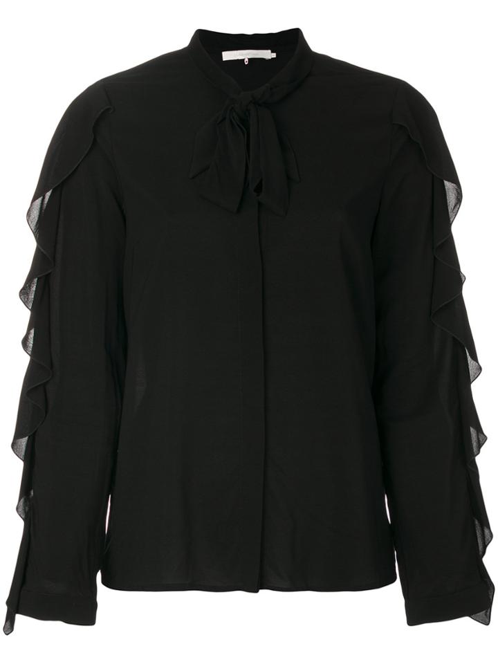 See By Chloé Lace Embroidered Blouse - Black