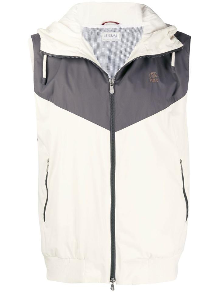 Brunello Cucinelli Sleeveless Gilet - Neutrals