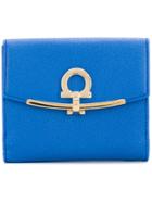 Salvatore Ferragamo Leather Wallet - Blue
