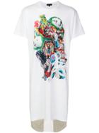 Comme Des Garçons Homme Plus Graphic Asymmetric Contrast Longline