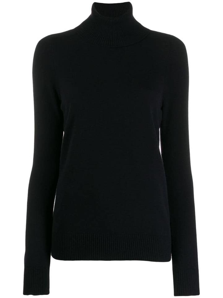 Gentry Portofino Roll Neck Jumper - Blue