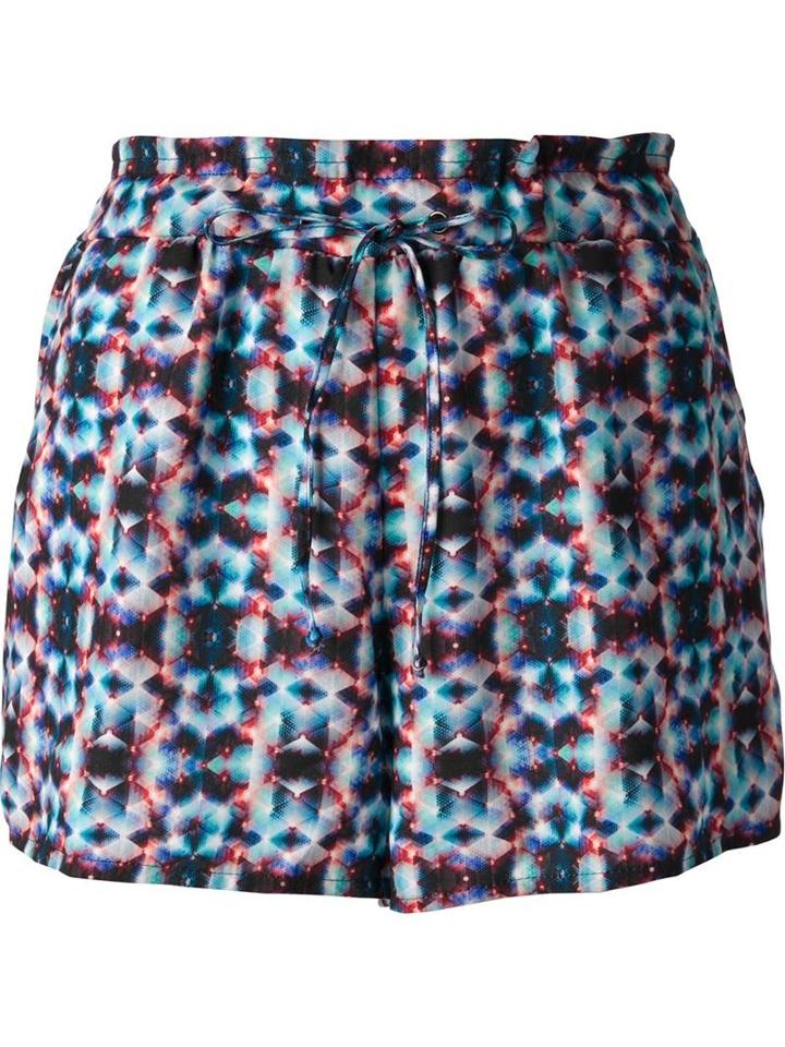 Kai-aakmann Kaleidoscope Printed Shorts