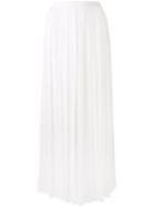 Mes Demoiselles - Pleated Maxi Skirt - Women - Viscose - 38, White, Viscose