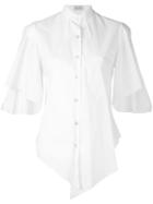 Balossa White Shirt - Origami Shirt - Women - Cotton - 38, Cotton