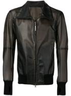 Isaac Sellam Experience Classic Leather Jacket - Black