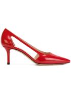 Casadei Cut-out Pumps - Red