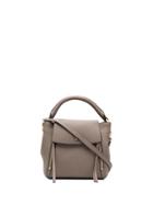 Tory Burch Half Moon Crossbody Bag - Grey