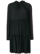 Steffen Schraut Gathered Short Dress - Black