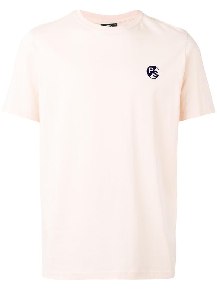 Ps By Paul Smith Logo Chest Print T-shirt - Pink & Purple