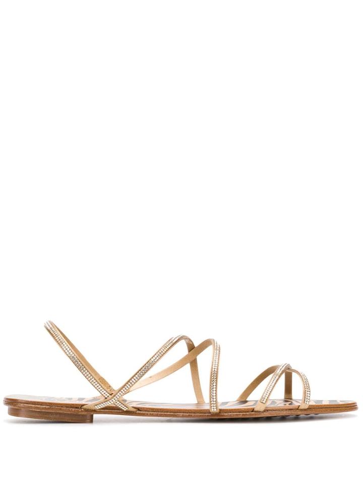 Pedro Garcia Esme Sandals - Gold