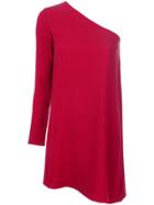 Theory Single Shoulder Dress - Red