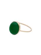 Loren Stewart 14k Gold And Jade Oval Ring - Green