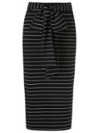 Andrea Marques High-waisted Pencil Skirt, Women's, Size: 44, Black, Cotton