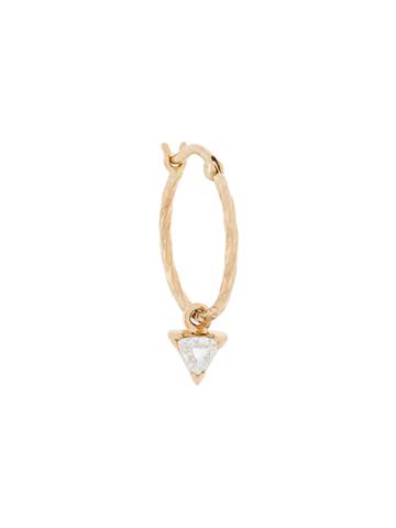 Maria Black Diamond Cut Vidi Earring - Metallic