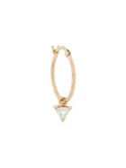 Maria Black Diamond Cut Vidi Earring - Metallic