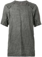 Isaac Sellam Experience Distressed Oversized T-shirt - Grey