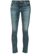 Ag Jeans Cropped Skinny Jeans - Blue