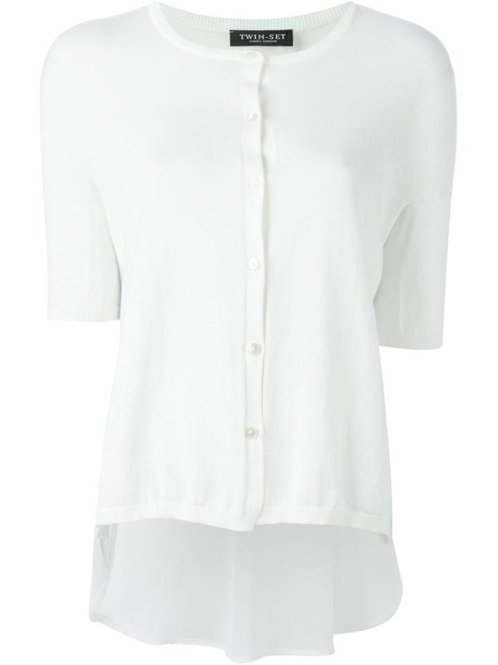 Twin-set Lace Detail Cardigan