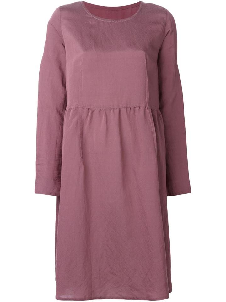Mm6 Maison Margiela Flared Long Sleeve Dress