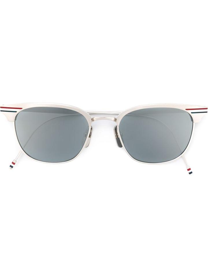 Thom Browne Striped Arm Sunglasses