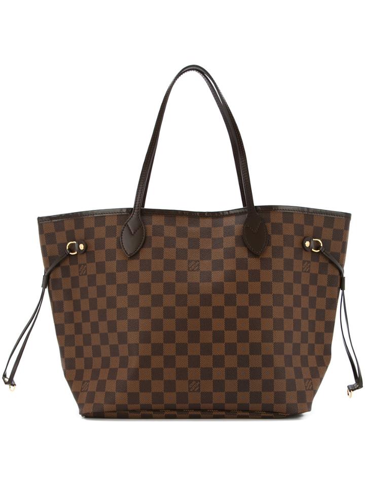 Louis Vuitton Vintage Neverfull Nm Tote - Brown