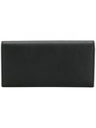 Common Projects Two-tone Continental Wallet - Black