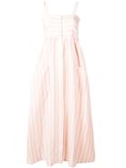 Iris Von Arnim Striped Summer Dress - Neutrals