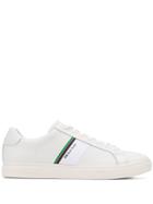 Ps Paul Smith Logo Stamp Low-top Sneakers - White