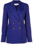 Gabriela Hearst Double-breasted Blazer - Blue